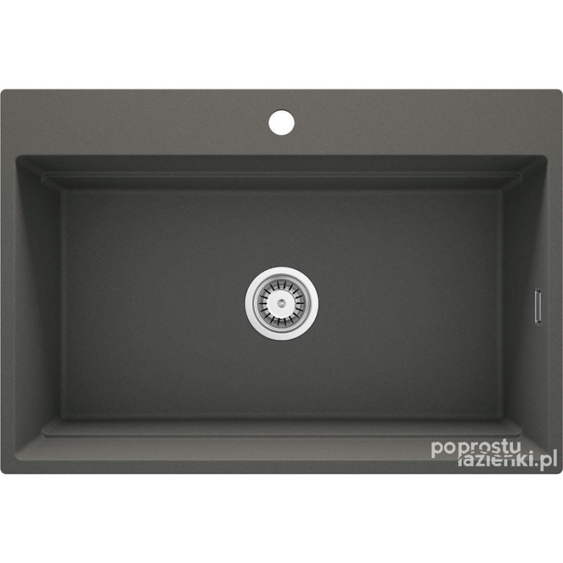 Zlewozmywak granitowy magnetyczny 1-komorowy Deante (ZRM T10B)