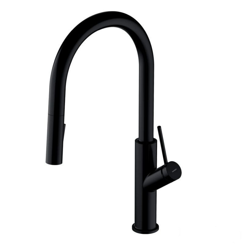 Bateria kuchenna Bend czarny Omnires (BE6455BL)