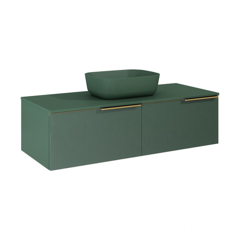 Komoda 120 slim 2S Soho forest green mat Elita (RE081204047010)