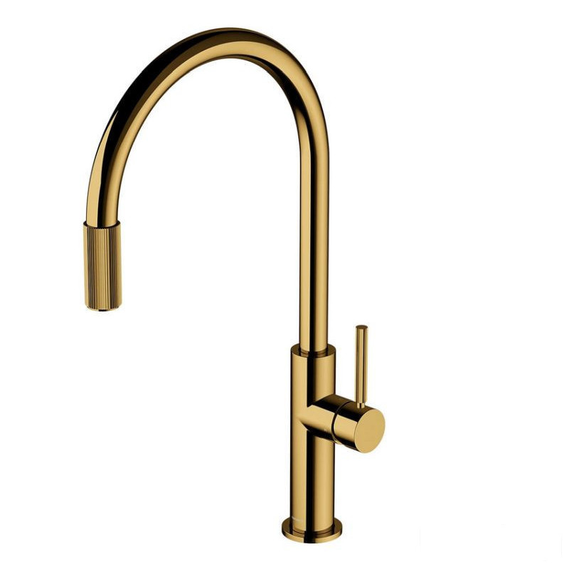 Bateria kuchenna z zestawem filtrującym złoty Switch Omnires (SW9057-FD1GL)