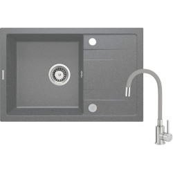 Zlewozmywak granitowy z...