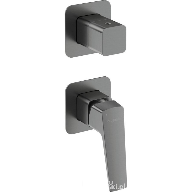 Bateria prysznicowa podtynkowa titanium Blur Deante (BQL D44P)