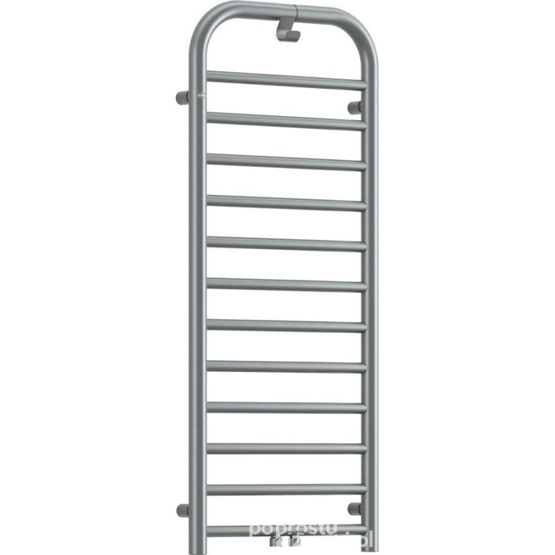Grzejnik łazienkowy - wysokość 121 cm stalowy Silia Deante (AGI FG41)