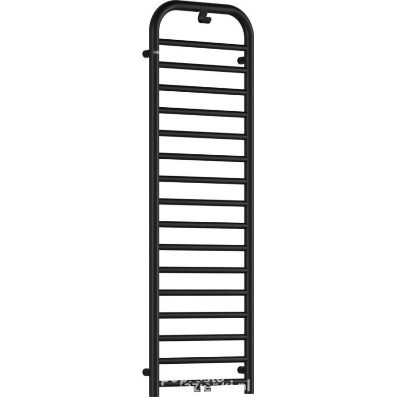 Grzejnik łazienkowy - wysokość 157 cm nero Silia Deante (AGI NG51)