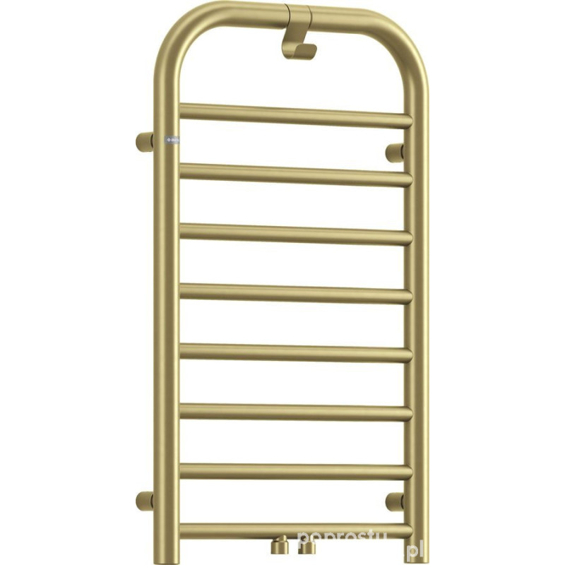 Grzejnik łazienkowy - wysokość 85 cm złoty mat Silia Deante (AGI RG31)