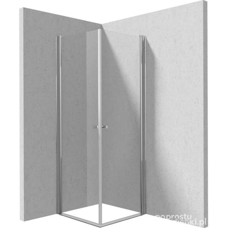 Kabina prysznicowa kwadratowa 80x80 cm Deante (KKN0W08W08)