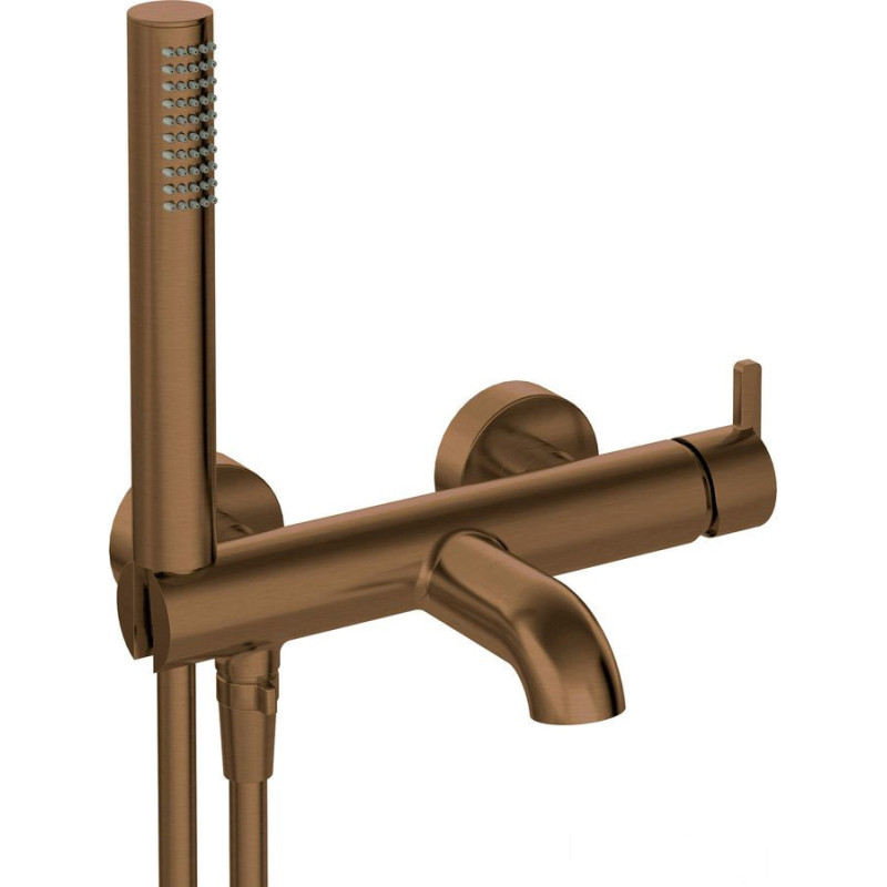 Bateria wannowa z zestawem prysznicowym Deante (BQS C11M)
