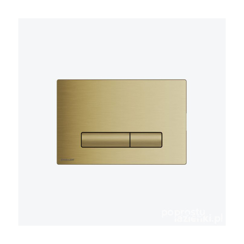 Przycisk Aurro Fresh złoty szczotkowany do stelaża Shiro Premium Excellent (INEX.AF230.150.GB)