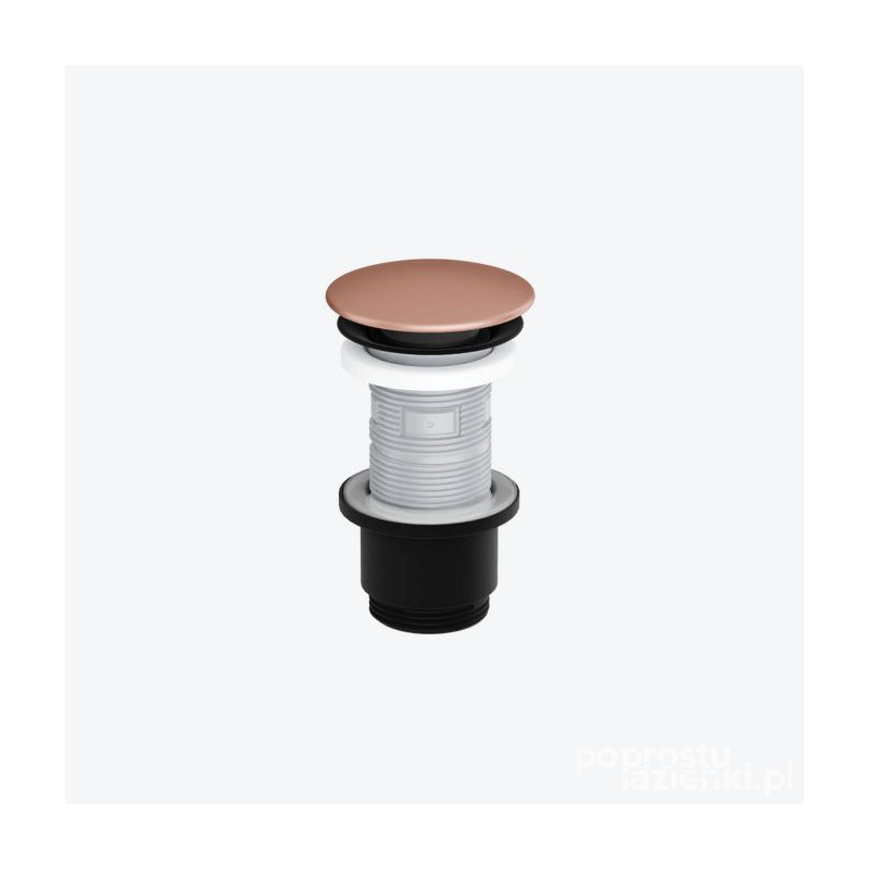 Korek klik-klak Design czarny/terracotta mat Excellent (ARIN.1485.K.01.TEMBL)