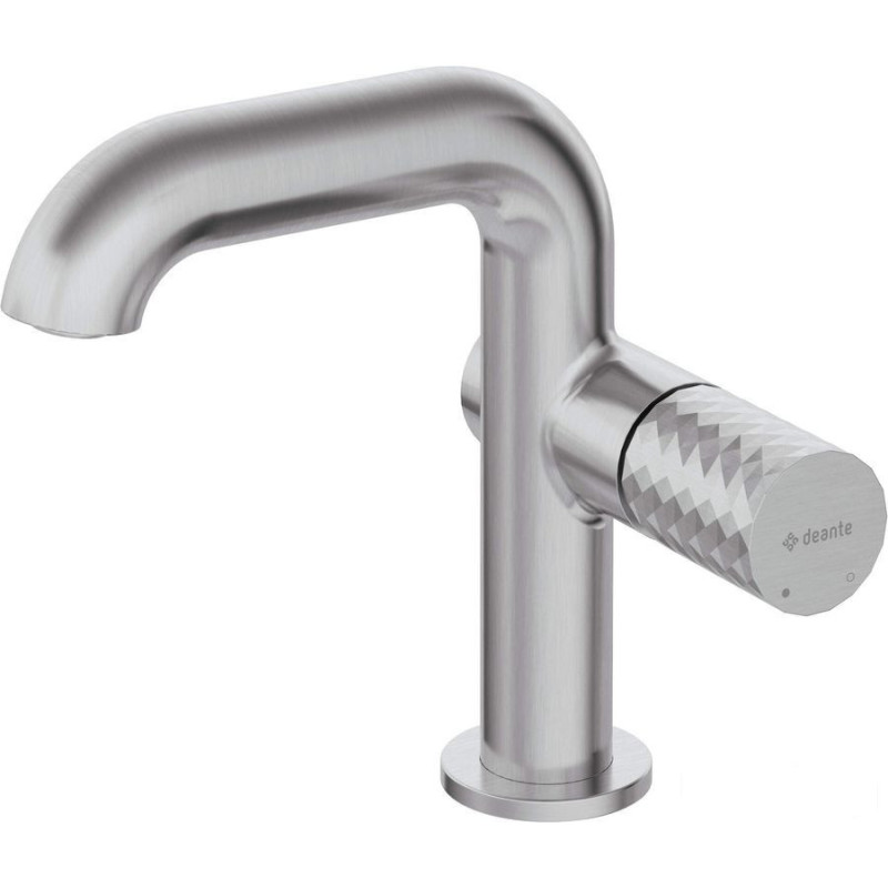Bateria umywalkowa z prostokątną wylewką Deante (BHS F24M)