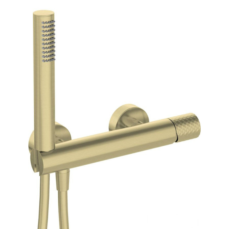 Bateria prysznicowa z zestawem prysznicowym Deante (BHS R41M)