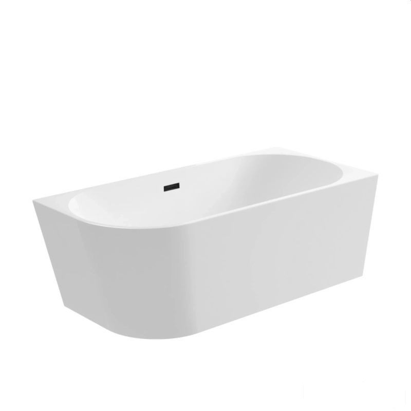 Wanna narożna 150x75 prawa z pokrywką black Avola Balneo (J0101030402-3)