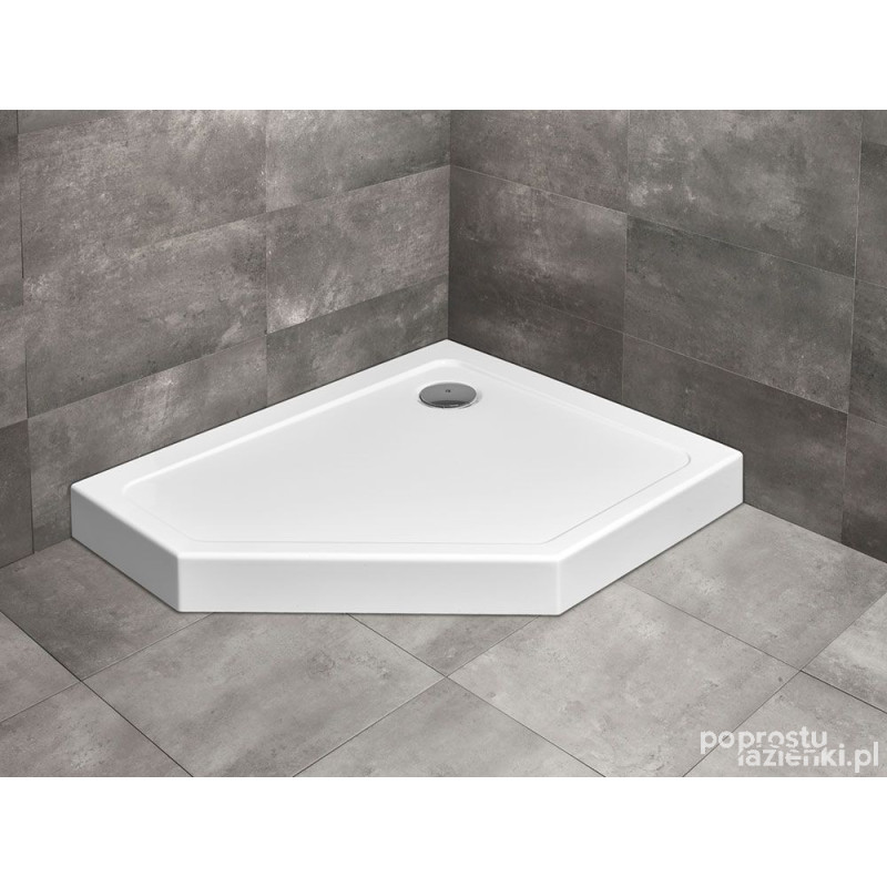 Brodzik pięciokątny 100x80 Doros PT E Compact Radaway (SDRPTP1080-05R)