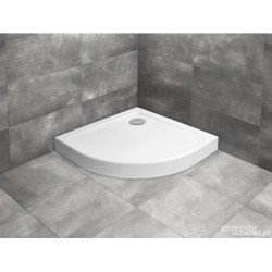 Brodzik półokrągły 80x80...