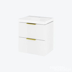 Szafka z umywalką 49 cm, z...