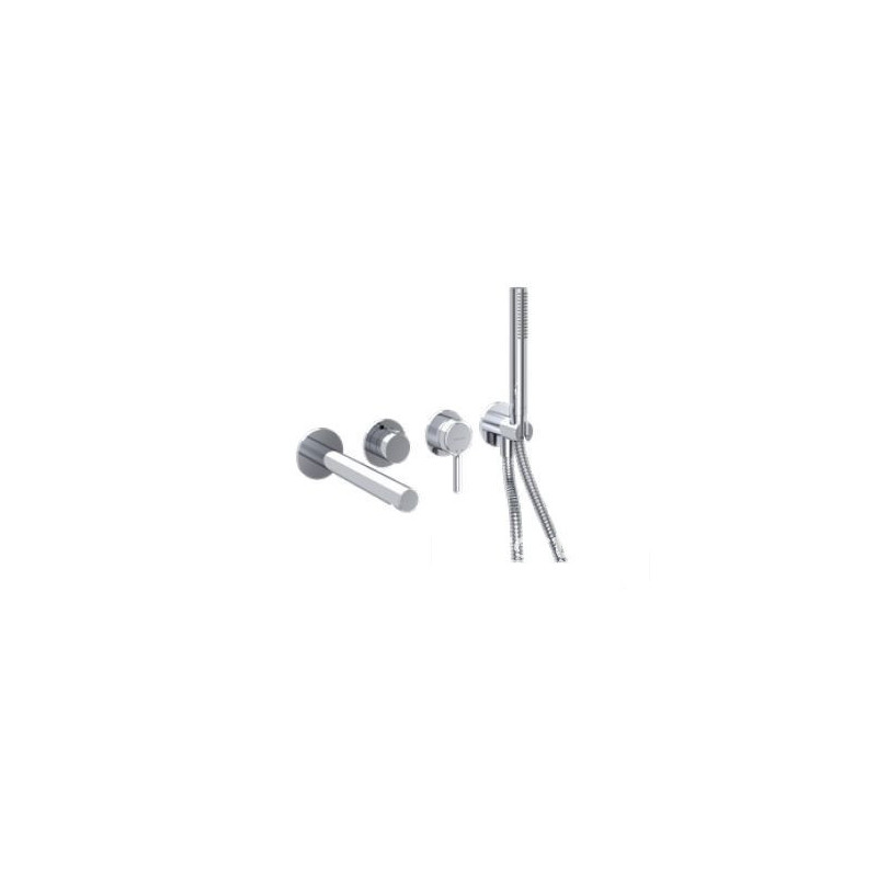 Zestaw wannowo-prysznicowy Pi chrom Excellent (AREX.1244.K.01CR)