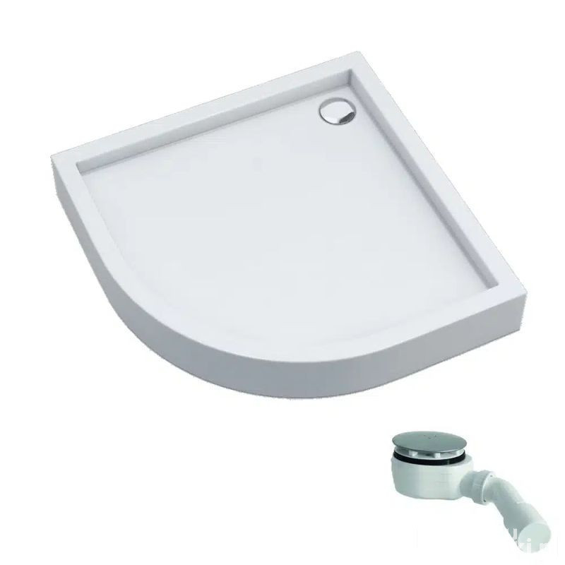 Brodzik półokrągły 80x80 Favory plus white Schedpol (3ST.F1O-8080)