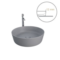 Umywalka nablatowa okrągła...
