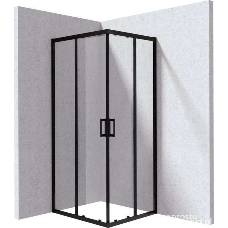 Kabina prysznicowa prostokątna 80x90 cm Deante (KYC N089P)