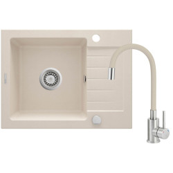 Zlewozmywak granitowy z...