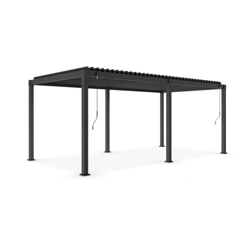 Bizzotto pergola ogrodowa garda 3x6       szara  RAK Ceramics (B-795808)