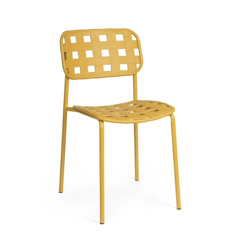 Bizzotto krzesło ogrodowe clover żółte  RAK Ceramics (B-650030)