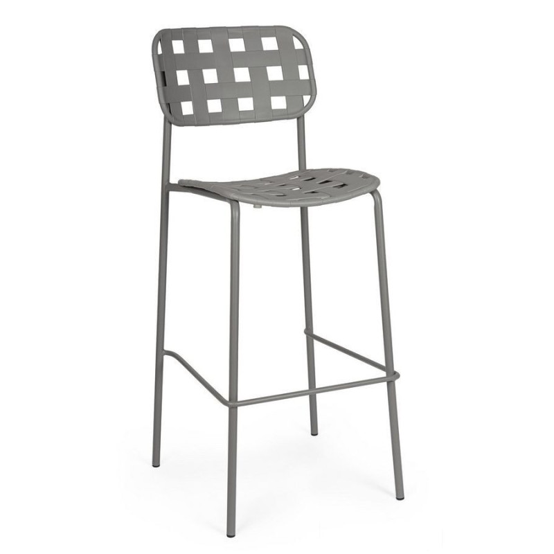 Bizzotto krzesło barowe ogrodowe clover   szare  RAK Ceramics (B-650040)