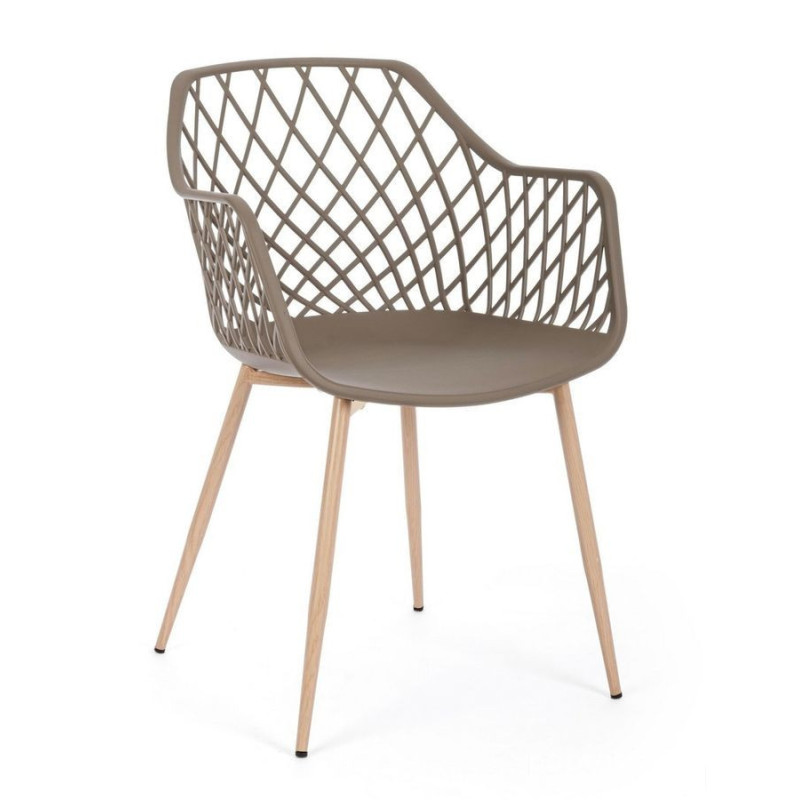 Bizzotto krzesło optik brązowe  RAK Ceramics (B-733415)