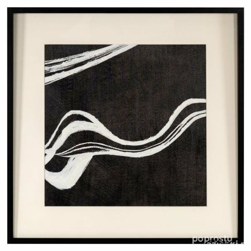 Richmond obraz jozra 80x80 cm             biało-czarny  RAK Ceramics (R-WA046)