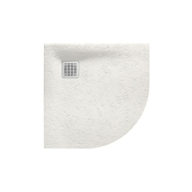 BRODZIK PÓŁOKRĄGŁY 900x900 BEŻOWY TERRAN Roca (AP10538438401650)