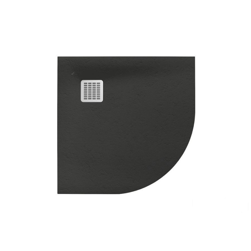 BRODZIK PÓŁOKRĄGŁY 900x900 ONYKS TERRAN Roca (AP10538438401640)
