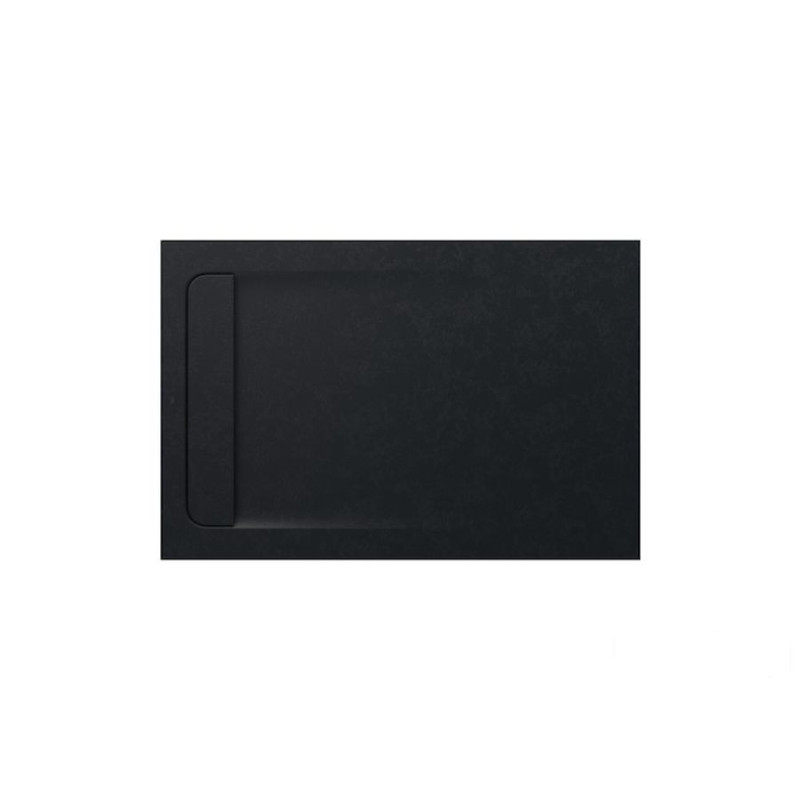 BRODZIK PROSTOKĄTNY 1200 x 800 CZARNY AQUOS Roca (AP6014B032001400)