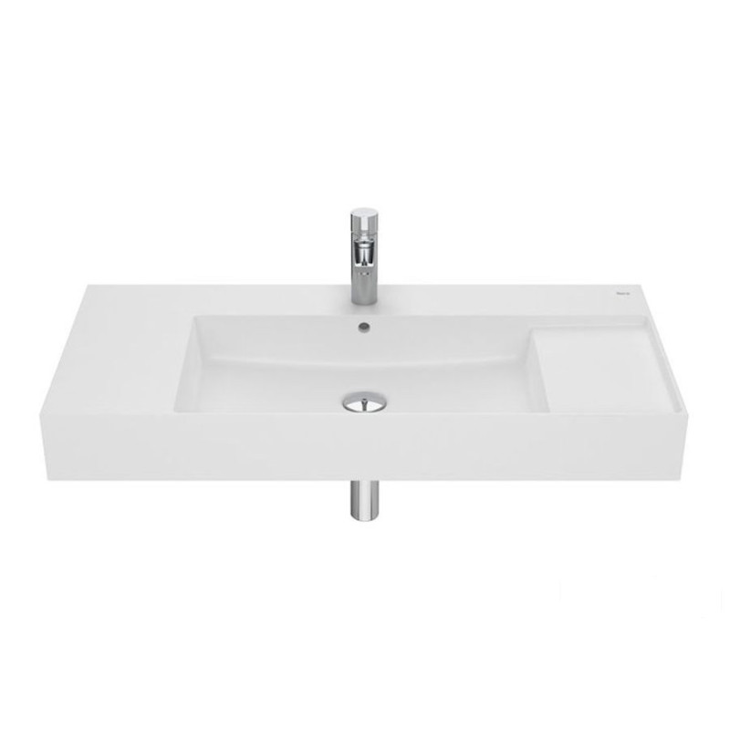 Umywalka 100x49 FINECERAMIC ® BIAŁY MAT INSPIRA COLORS Roca (A32752A620)