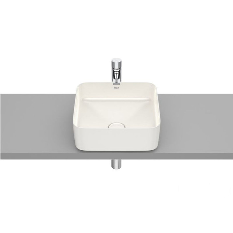 Umywalka 370x370 FINECERAMIC ® BEŻ INSPIRA COLORS Roca (A327532650)