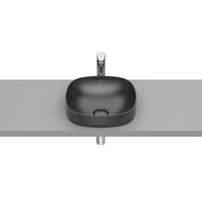 Umywalka 370x370 H75 FINECERAMIC ® ONYX INSPIRA COLORS Roca (A32750R640)
