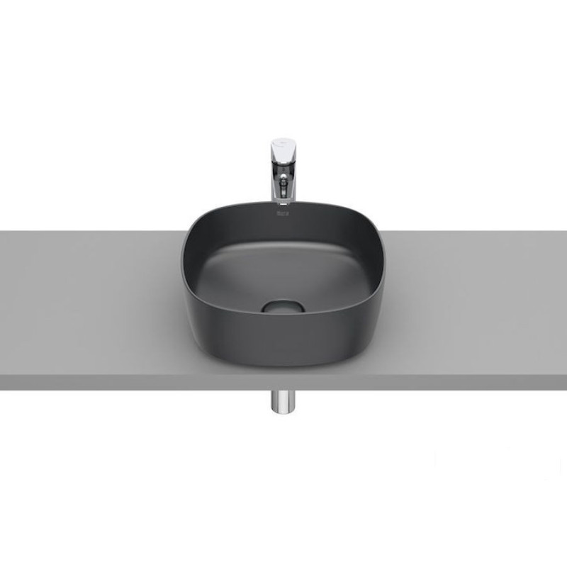 Umywalka 370x370 OCT FINECERAMIC ® ONYX INSPIRA COLORS Roca (A327502640)