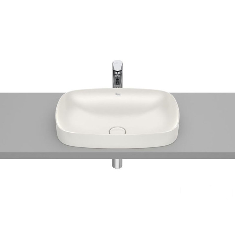 Umywalka 550x370 H75 FINECERAMIC ® BEŻ INSPIRA COLORS Roca (A327504650)