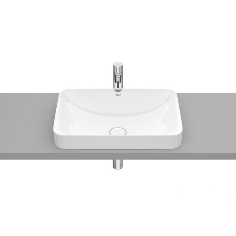 Umywalka 550x370 H75 FINECERAMIC ® BIAŁY MAT INSPIRA COLORS Roca (A327534620)