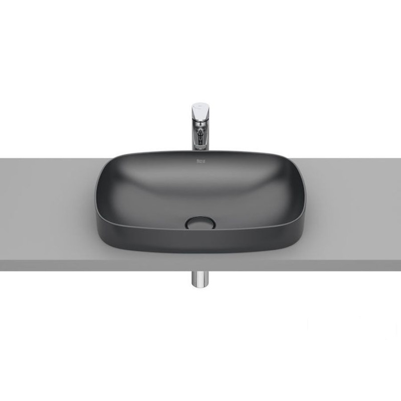 Umywalka 550x370 H75 FINECERAMIC ® ONYX INSPIRA COLORS Roca (A327504640)