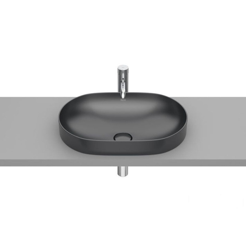 Umywalka 550x370 H75 FINECERAMIC ® ONYX INSPIRA COLORS Roca (A327527640)