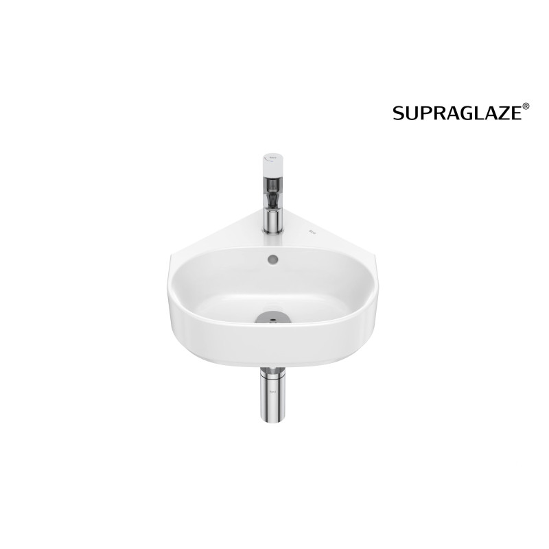 Umywalka narożna 40x40 cm Supraglaze® GAP Roca (A3270YYS00)