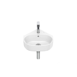 Umywalka narożna biała...