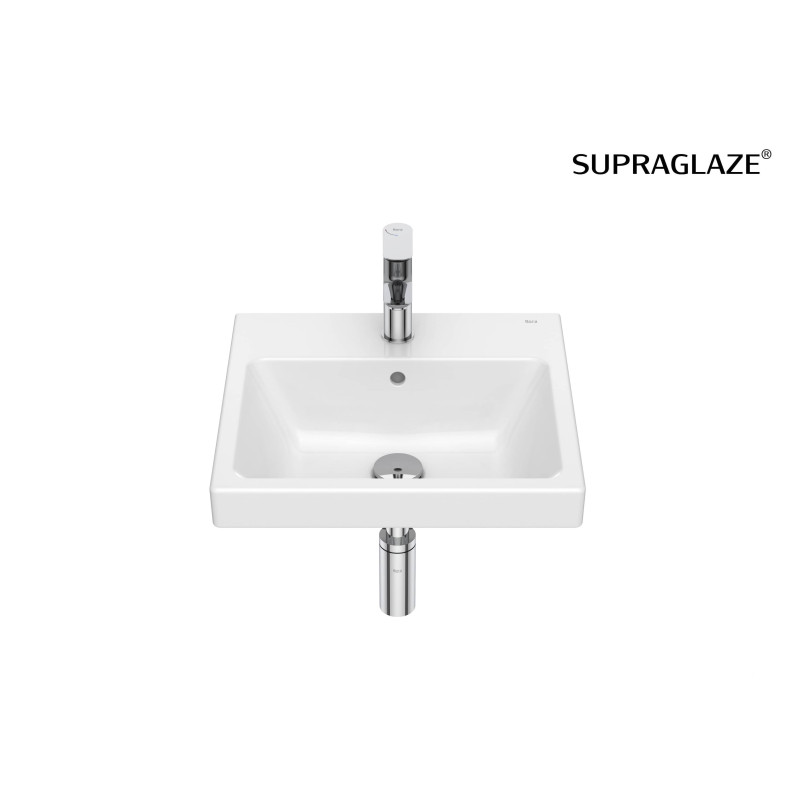 Umywalka ścienna 45x42 cm Supraglaze® GAP Roca (A3270YWS00)