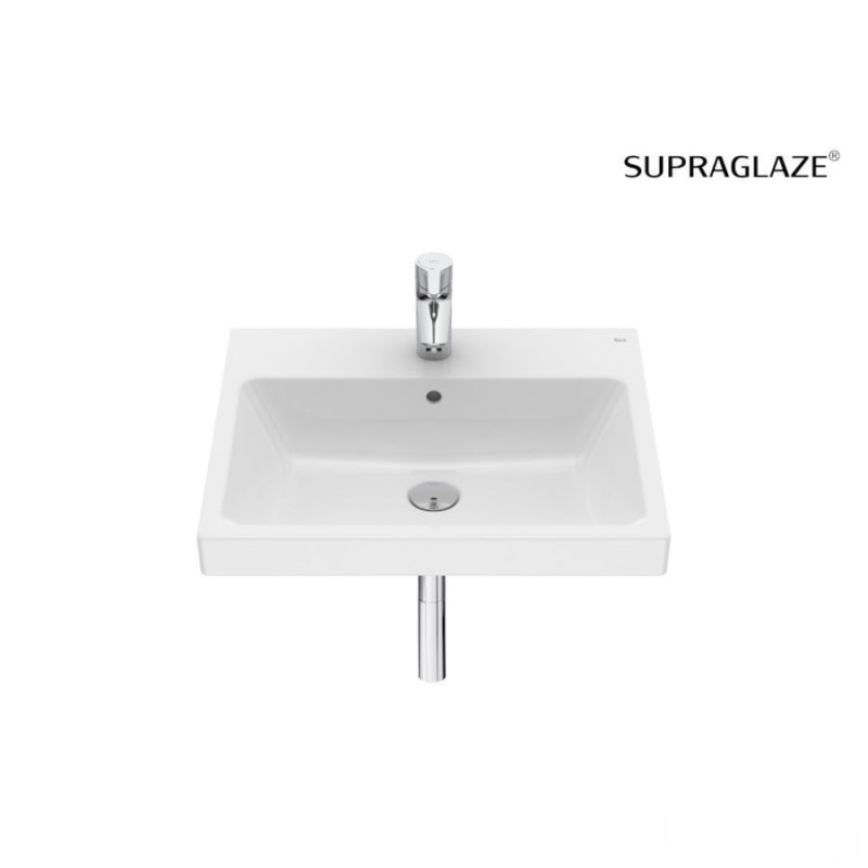 Umywalka ścienna 55x46 cm Supraglaze® GAP Roca (A3270MVS00)