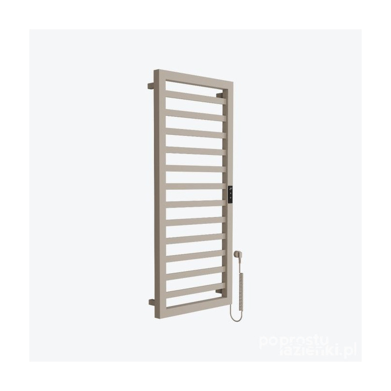 Grzejnik łazienkowy elektryczny 115x50 cm Brego Smart cappuccino Excellent (GREX.BRS115.CA)