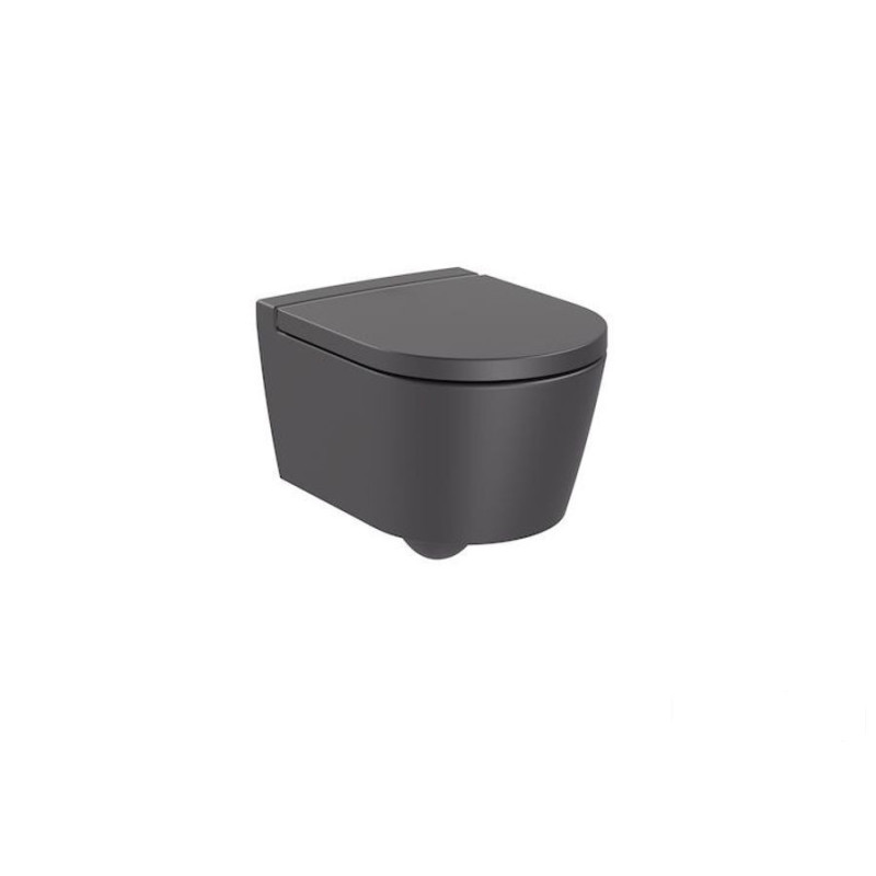 Miska podwieszana Rimless CPT 480x370 ONYX INSPIRA COLORS Roca (A346528640)