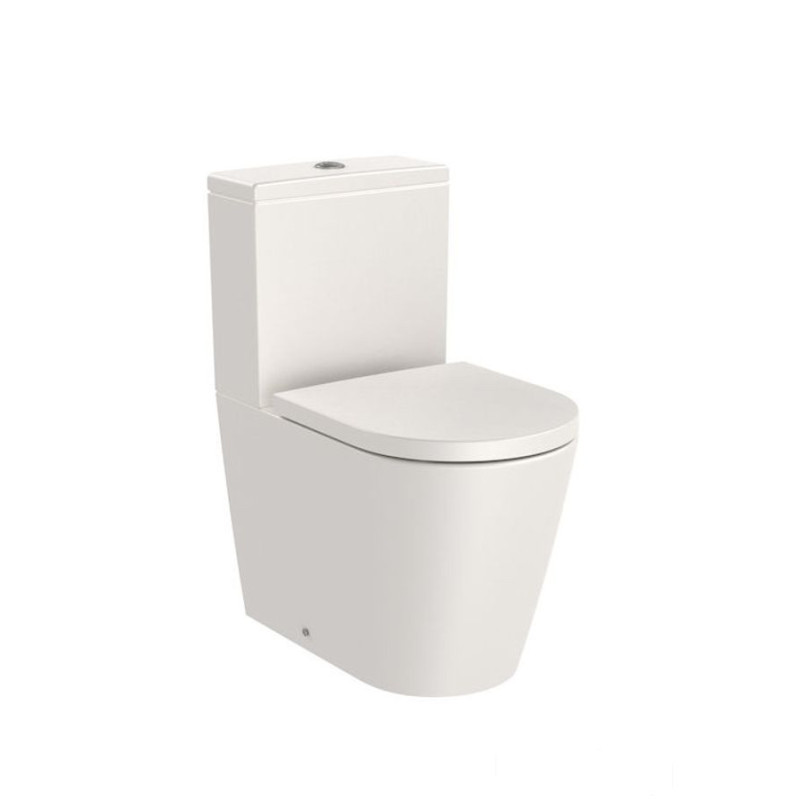 Miska wc do kompaktu Rimless BTW o/podwójny 600 mm BEŻ INSPIRA COLORS Roca (A342529650)