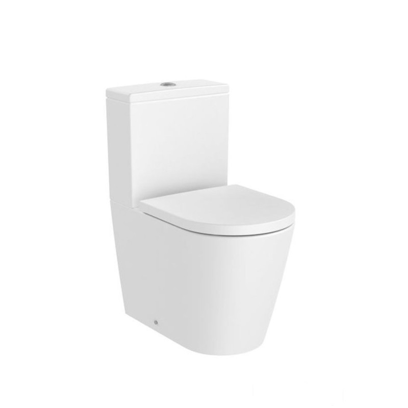 Miska wc do kompaktu Rimless BTW o/podwójny 600 mm BIAŁY MAT INSPIRA COLORS Roca (A342529620)