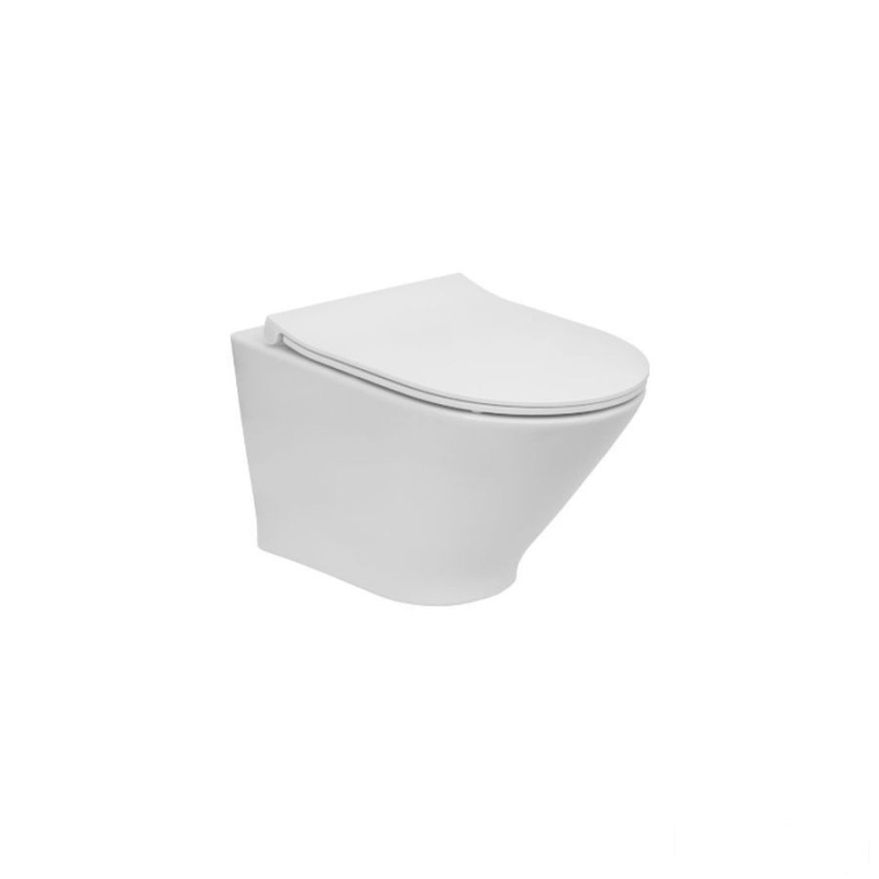 Miska WC podwieszana Rimless 48 cm Supraglaze® Gap Roca (A3460NBS00)
