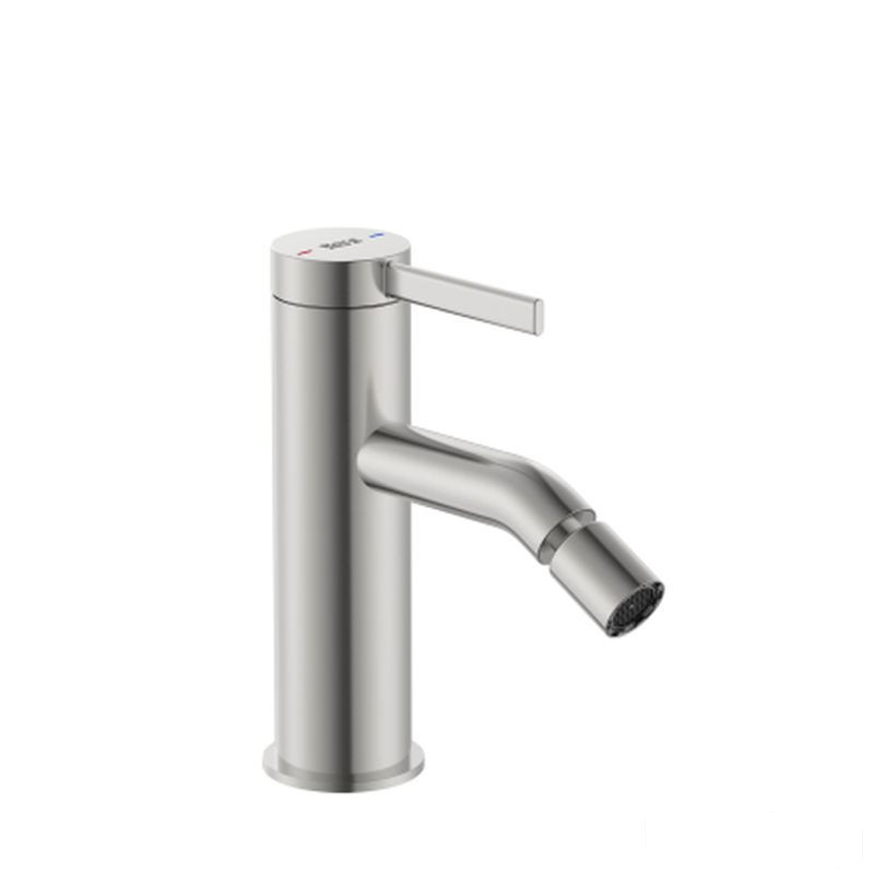 Bateria bidetowa sztorcowa bez korka PVD Inox ONA Roca (A5A629ESM0)
